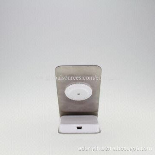 Rotatable USB Hub Mobile Phone Holder with 4 Ports USB Hub, Metal Base and Silica Gel Pad
